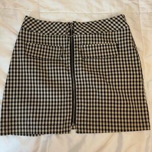 M urban outfitters zip up skirt
